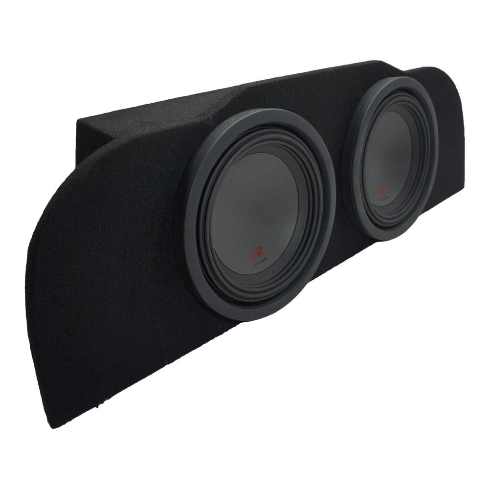 American Sound Connection Compatible with 2003-2015 Infiniti G35 Coupe Alpine R-W10D2 Type R Car Audio Subwoofers Custom Dual 10" Sub Box Enclosure