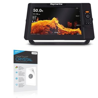 BoxWave Screen Protector Compatible with Raymarine Element 12 HV - ClearTouch Crystal (2-Pack), HD Film Skin - Shields from Scratches