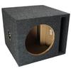 American Sound Connection Universal Car Stereo Slotted S Port Single 10" Alpine R-W10D4 Type R Car Audio Subwoofer Custom Sub Box Enclosure Package New view 2
