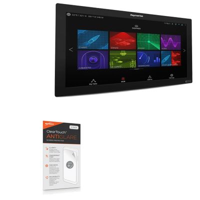 BoxWave Screen Protector Compatible with Raymarine Axiom XL 22 - ClearTouch Anti-Glare (2-Pack), Anti-Fingerprint Matte Film Skin