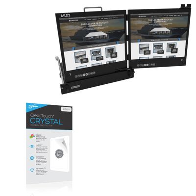 BoxWave Screen Protector Compatible with Core Systems RPS211 - ClearTouch Crystal (2-Pack), HD Film Skin - Shields from Scratches
