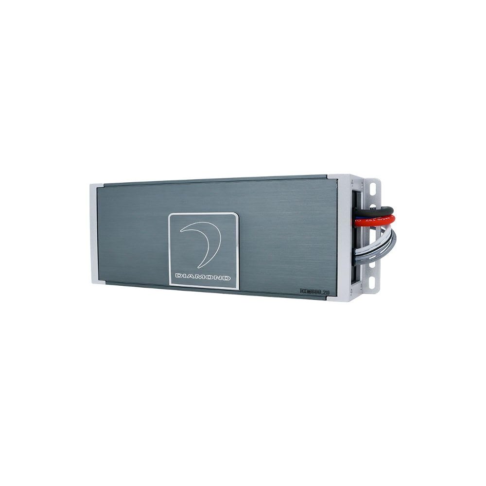 Diamond Audio DXM600.2D 600W RMS 2-Channel Motorsport Diamond Series Class-D Full-Range Compact Water-Resistant Amplifier + Free LAB Sticker