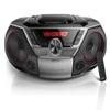 Philips Portable Boombox CD Player Bluetooth FM Radio MP3 Mega Bass Reflex Stereo Sound System with NFC, 12W, USB Input, Headphone Jack, and LCD Display view 1