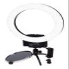 Fotodiox Selfie Starlite Mini Vlog Light w/Tabletop Tripod - 12in Bi-Color Dimmable LED Ring Light for Portrait, Photography, Makeup, YouTube, Live Streaming Video and More view 1