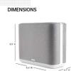Denon Home 250 Wireless Smart Speaker (White), Bluetooth Wireless, 0.75" Tweeters, 4" Bass Drivers, HEOS Built-in, AirPlay 2, Multi-Room Streaming, Simple Setup, Mid-Size Design view 2