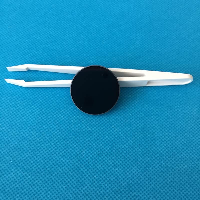 1pcs ZWB2 365nm UV Pass Filter 20x3.0mm UG1 U-360 Ultraviolet Bandpass Black Glass Visible Light Cut
