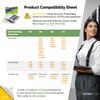 WORKDONE 3.5 inch Hard Drive Caddy Tray - Compatible for Dell PowerEdge Selected 13th-11th Gen. Servers - SAS SATA HDD Adapter Sled - Easy Setup with Detailed Manual - Sled Front Sticker Labels view 3