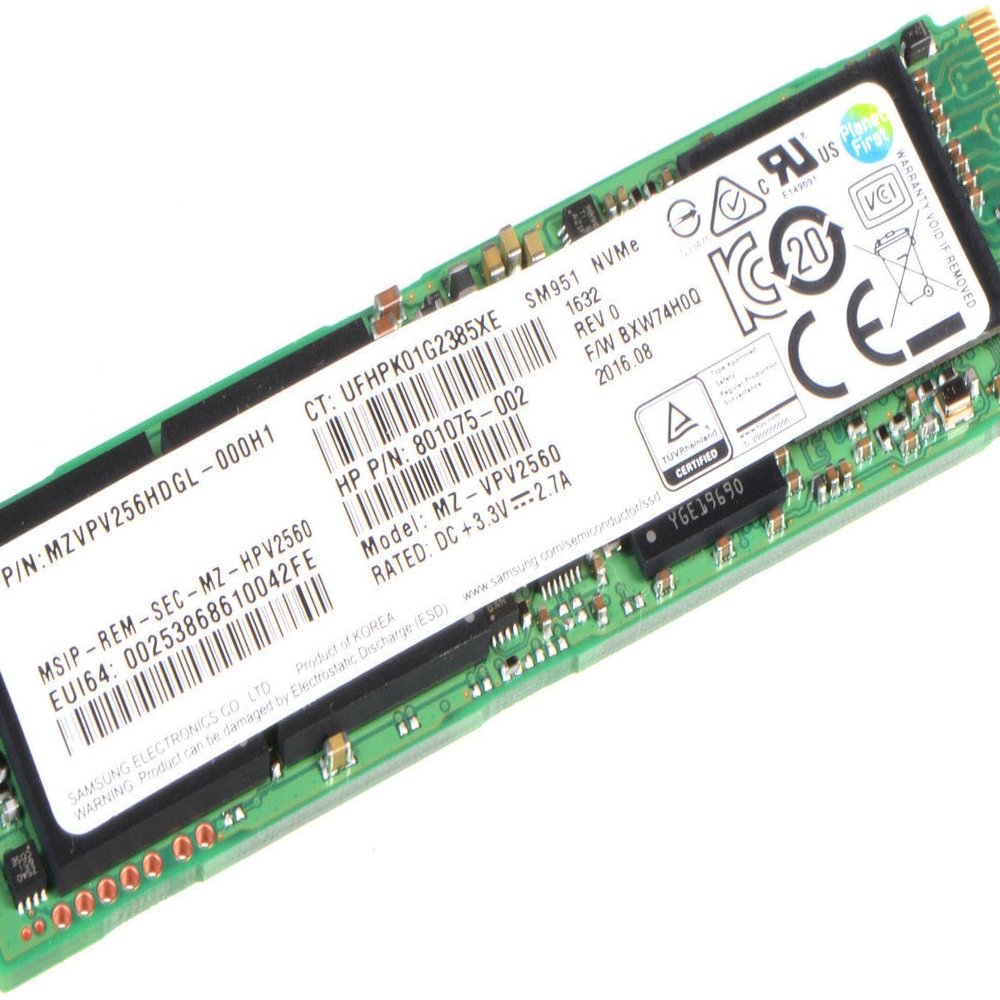 Lenovo 256G PCIe 3x4, 02HM102