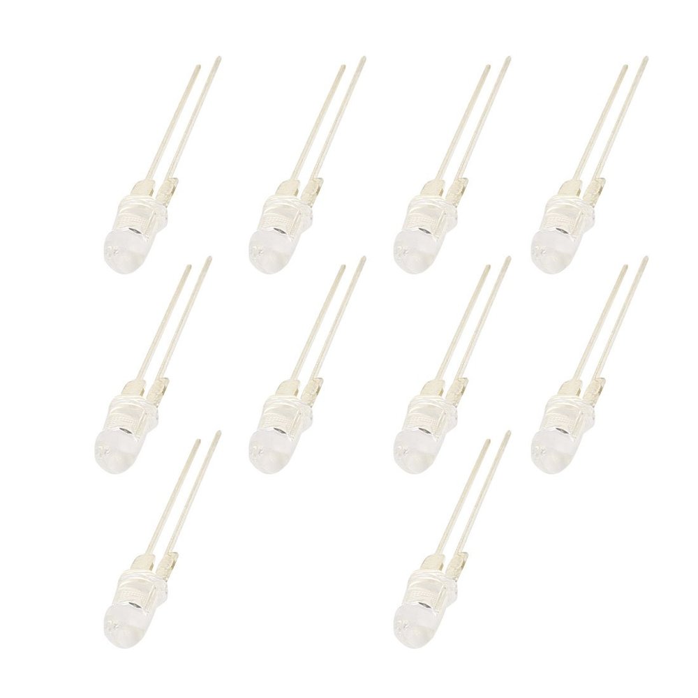 Aexit 10 Pcs High Power 850 Nano IR Infrared LED Diode SD-DR524C8 For CCTV Camera (18c7b118ad511bca75b69f6ab8271d73)