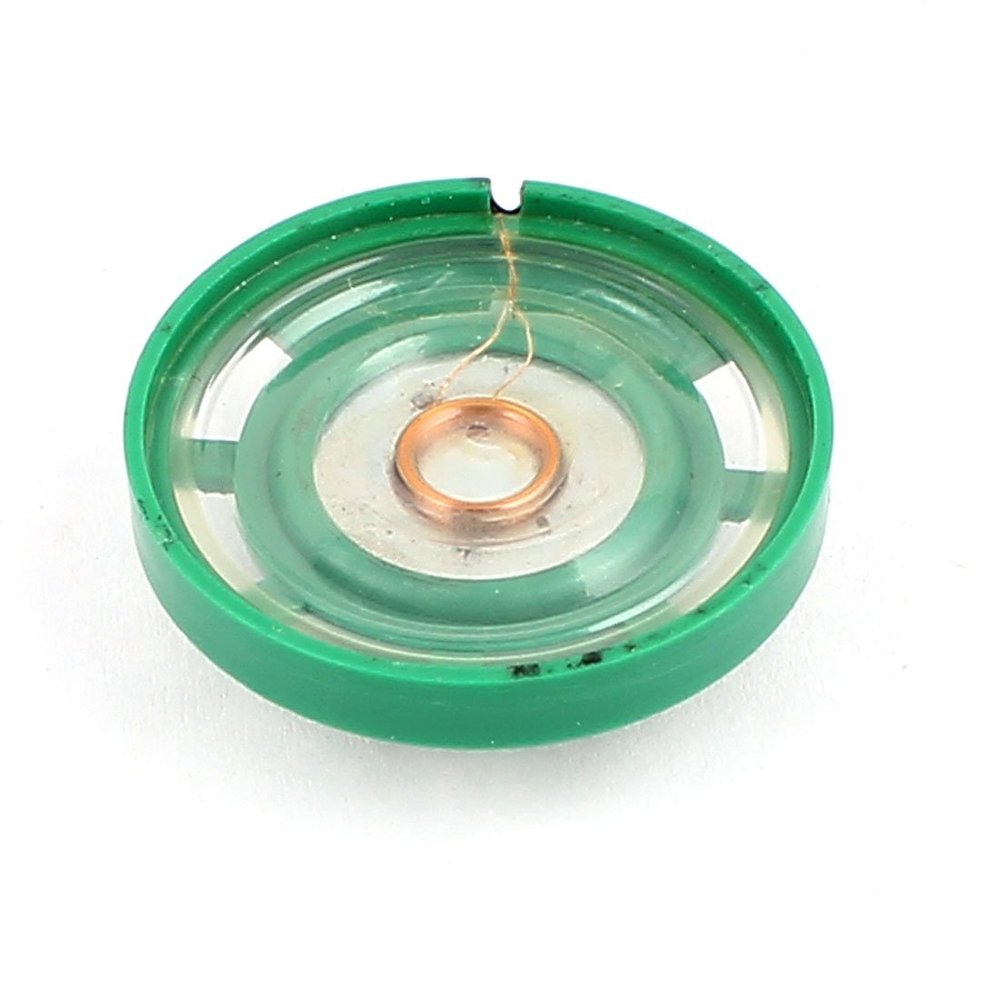 Aexit Plastic Case 29mm 8 Ohm 0.25W External Magnet Speaker Horn Loudspeaker Green (eb8ad04007c3587b4cf0b7e051c974af)