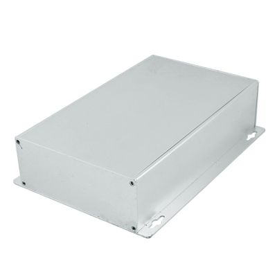 Aexit 223 x 159 x 55mm Multi-purpose Extruded Aluminum Enclosure Box Silver Tone (c6df977a9caa6a17a30b67e3bd644b63)