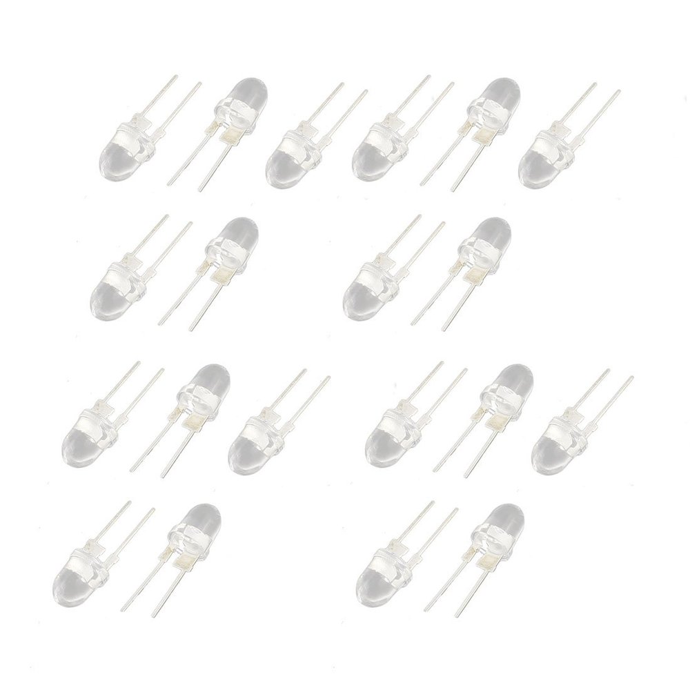 Aexit 20 Pcs High Power 940 Nano IR Infrared LED Diode SD-DR840C9 For CCTV Camera (2a671508b944c92bb116890694049169)