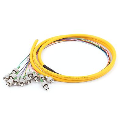 Aexit 1.5M 4.9Ft Optic Pigtail SM Singlemode 12 FC/APC Loose Fiber Cable (d6287aa0f61030f3e309b96830a07a6b)