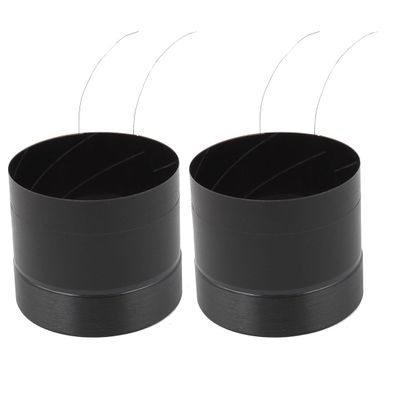 Aexit 2 Pcs 75.5mm BASV Skeleton 2-Layer Woofer Bass Speaker Drive Voice Coil (feb2b8792403520eb7aed10d34ce5642)