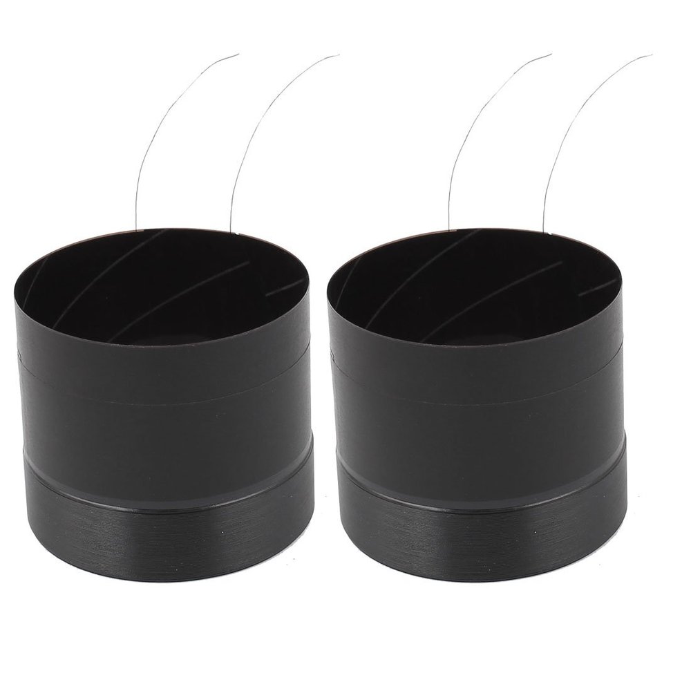 Aexit 2 Pcs 75.5mm BASV Skeleton 2-Layer Woofer Bass Speaker Drive Voice Coil (feb2b8792403520eb7aed10d34ce5642)