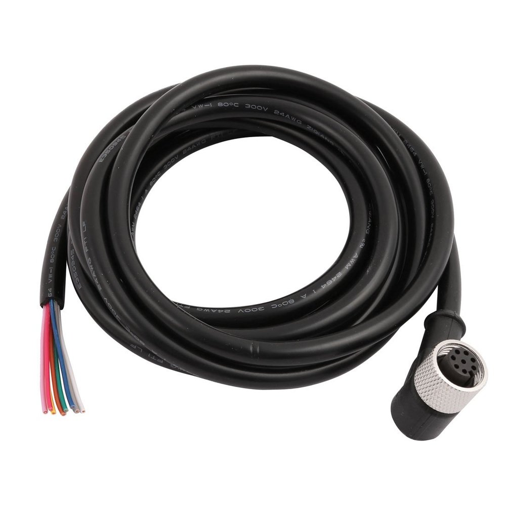 Aexit M12W8K2PVC Male Straight 8 Core Aviation Connector Electrical Cable (1ad1b4aaaf42a0ed32d1ab36f2b13d23)