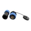 Aexit 4pcs SD20 20mm 4 Pin Flanged Waterproof Aviation Cable Connector Socket IP68 (6a448477998962cb49bbffdf7353e8f2) view 4