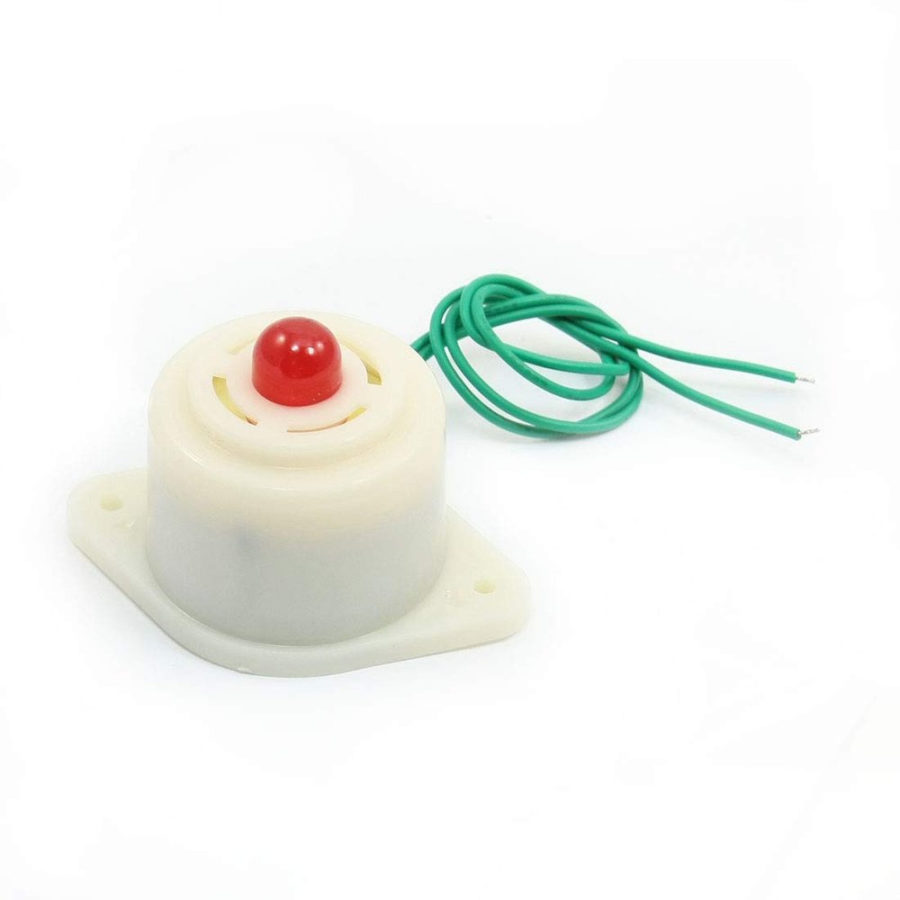 Aexit Electronic Red Flashing Light Siren Sound Alarm Buzzer 100dB AC 220V BJ-3 (a1ba74b36eeae6c95d6f23d1b0dd25a8)
