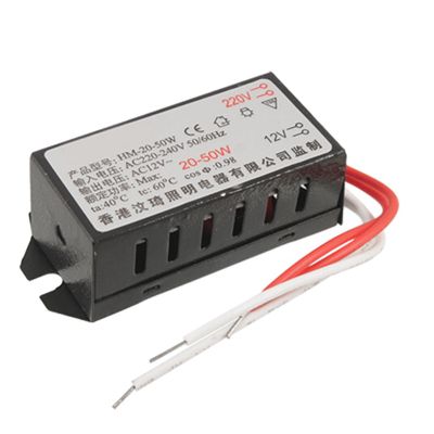 Aexit AC 12V Output Voltage 50/60Hz Electronic Transformer Converter 50W (828998ef49563233b88ddb497edd4123)