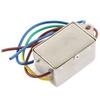 Aexit AC 250V 6A HT221-6-W5-A2 Noise Suppressor Power EMI Filter (329444d6a7bac2126e469af1c3f298fb) view 2