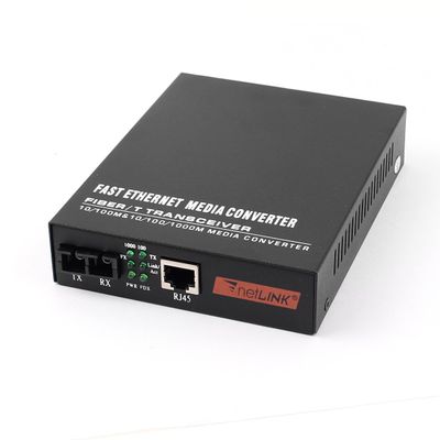 Aexit Single-mode 25Km Fast Ethernet 10/100 Fiber Media Converter SC 1Pair (65e304e198c03234997a1c90d9142ae6)