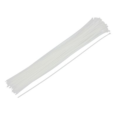 Aexit 1cm x 100cm Nylon Self Locking Cable Zip Ties Fastener Beige 100pcs (1dd2aa254f45ba18cf8ba9a1eb179740)
