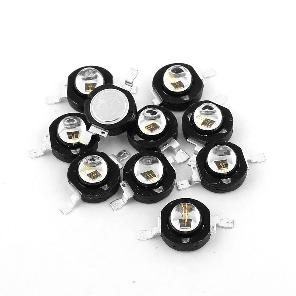 Aexit 10 Pcs High Power 850 Nano IR Infrared LED Diode SD-DR4201C8 For CCTV Camera (17a485c07a6495743109c9c90c109c81)