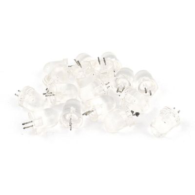 Aexit 20 Pcs 8mm 250mW 850nm Infrared IR LED Night Vision Light Lamp Bulb (8f575cfa677101b459237831431c9d58)