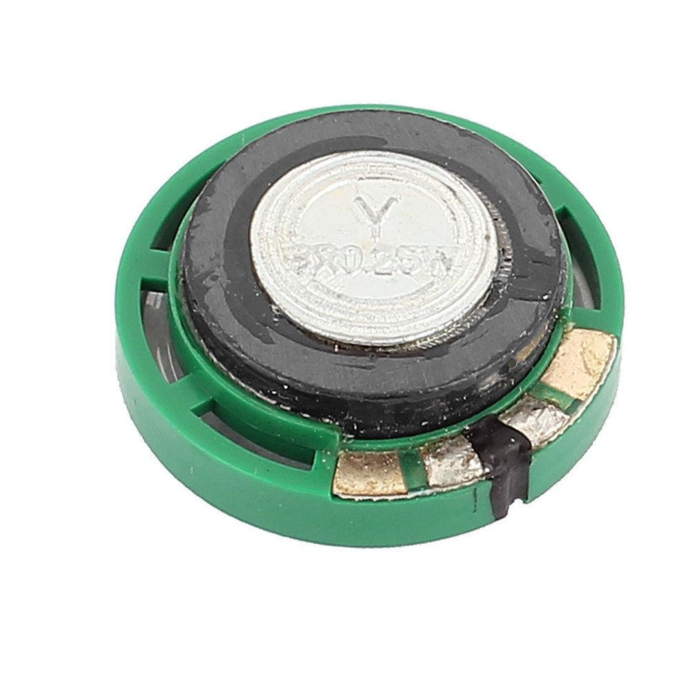 Aexit Plastic Shell 29mm 8 Ohm 0.25W Outside Magnet Speaker Horn Loudspeaker Green (310668753517cc7b9b8be95e7e460a4c)