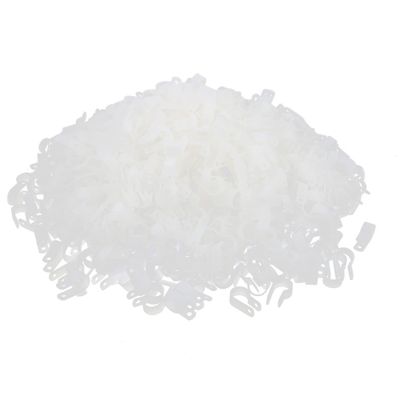 Aexit 1000 Pcs Nylon R Type Wire Cord Clip Fixer Cable Clamp Fastener Harness 16.2mm 5/8" (1f10ad426898f30eb7039038f51df1b6)