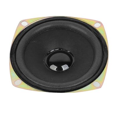 Aexit 5W 4 Ohm Aluminum Housing Round Internal Magnet Speaker 3in Diameter (9ae72ca02c74c40f1780d6feac0a63e4)