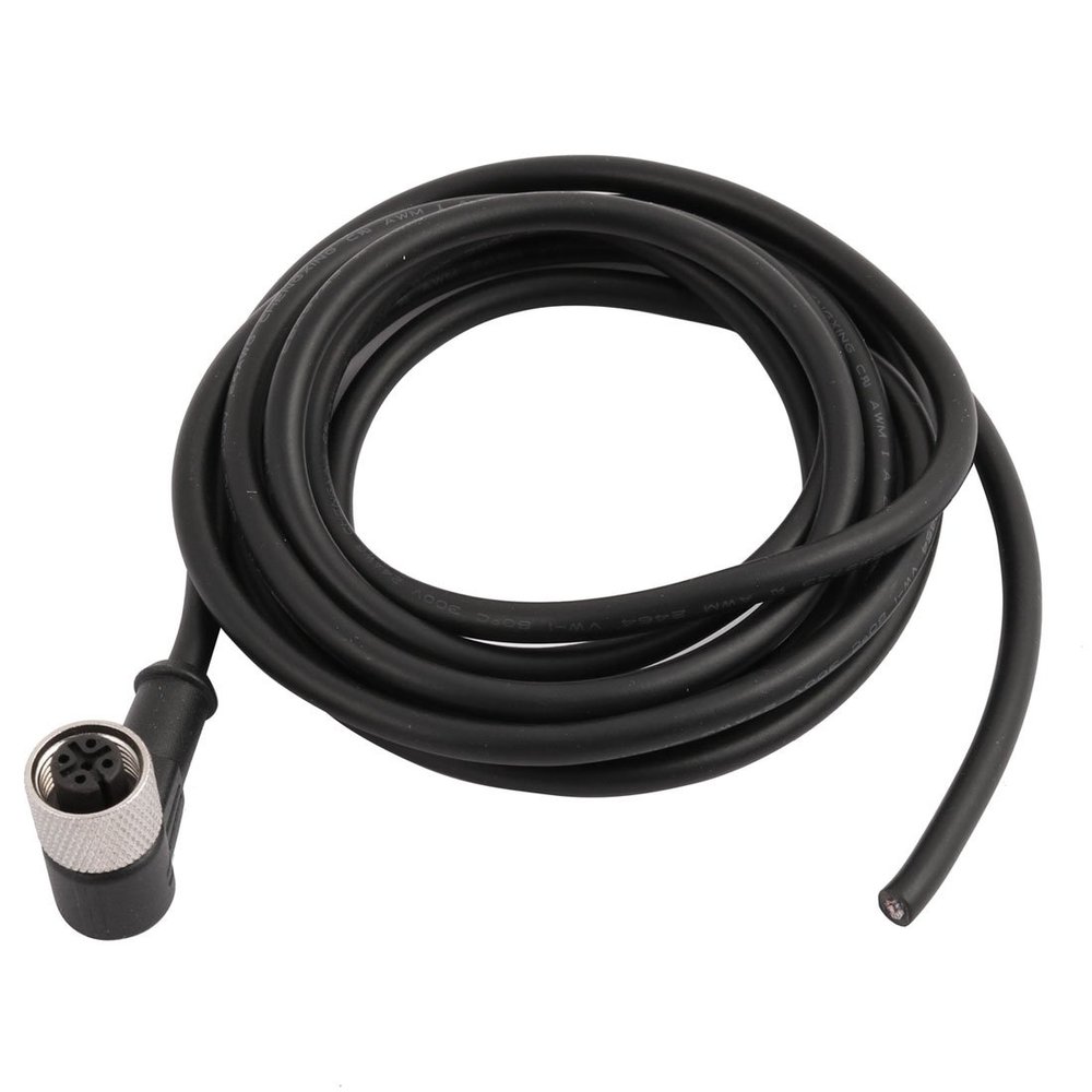Aexit M12W5K2PVC Male Straight 5 Core Aviation Connector Electrical Cable (22e28b164a980d46f278eddde1fce824)