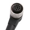 Aexit M12W5K2PVC Male Straight 5 Core Aviation Connector Electrical Cable (22e28b164a980d46f278eddde1fce824) view 3