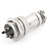 Aexit AC 250V 15A 3P Contact Male Female Panel Aviation Metal Wire Connector (b5ce5b5fca60f4f367288447a78a85b9) view 1
