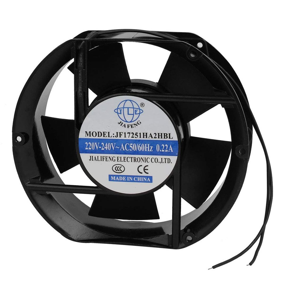 Aexit AC 220V-240V 0.22A 5 Vanes Cooling Cooler Case Fan Porous Bearing (5b08f5134fd1421cfe039f14f04fa6cf)