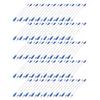 Aexit 100Pcs 250mm Length Self-Locking Steel Labels Cable Tie Zip Blue (011f00810cab364ba19d0f28421d435a) view 1