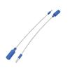 Aexit 100Pcs 250mm Length Self-Locking Steel Labels Cable Tie Zip Blue (011f00810cab364ba19d0f28421d435a) view 2