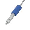 Aexit 100Pcs 250mm Length Self-Locking Steel Labels Cable Tie Zip Blue (011f00810cab364ba19d0f28421d435a) view 3