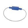 Aexit 100Pcs 250mm Length Self-Locking Steel Labels Cable Tie Zip Blue (011f00810cab364ba19d0f28421d435a) view 4