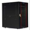 32U32in Depth Floor Standing Server Rack Cabinet. Glass Door (Temperature Control Panel+Sensor, 4 Fans,8way PDU(ROHC),Spring Lunch Looking Doors, 4 castors, 1 Shelf, 3 Brash Cable Entry-Free!!!) view 1