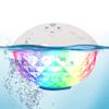 Blufree Floating Pool Speaker w/Colorful Lights, Portable Wireless Pool Speaker Bluetooth Waterproof IP68, Built-in Mic & Crystal Clear Sound Floating Hot Tub Speakers for Pools Party Outdoor (White) view 1