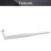 Othmro WiFi Antenna SMAFemale 5dB 195mm, 2400-2500MHz Antenna for WiFi Router Booster with Bluetooth/Zigbee Antenna 1PCS view 4