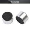 Fielect 20Pcs 9767-60DB Electret Microphone Pickup 9.7mm x 7mm Cylindrical Condenser MIC with Solder Joint for PCB view 3