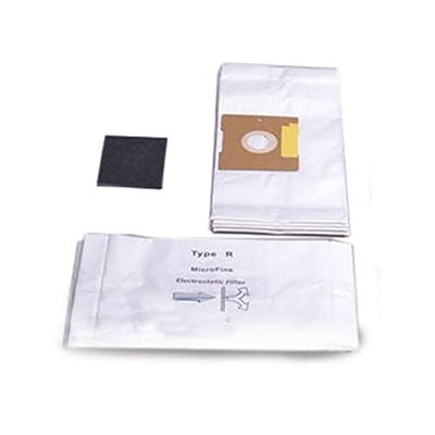 Replacement Part for Royal Dirt Devil Type R Vacuum Bags 3000 7 Bags+1 Hepa Filter # compare to part 3RY3100001