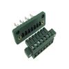 7-Pin 3.81mm Screw Terminal Block Plug Shrouded Flange - Panel Mount view 1