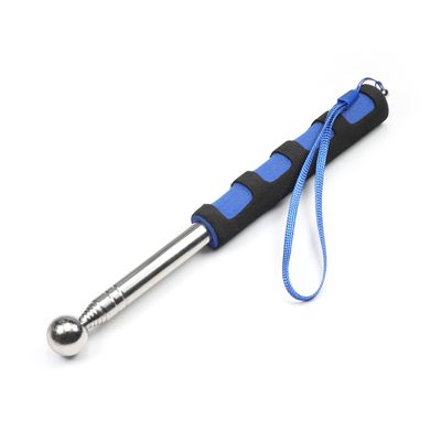 Utoolmart Stainless Steel Hollowing Drum Hammer Sound Detection Telescopic Rod Test Tool for House Decoration Inspection Grinder Accessories 1pcs