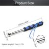 Utoolmart Stainless Steel Hollowing Drum Hammer Sound Detection Telescopic Rod Test Tool for House Decoration Inspection Grinder Accessories 1pcs view 2