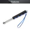 Utoolmart Stainless Steel Hollowing Drum Hammer Sound Detection Telescopic Rod Test Tool for House Decoration Inspection Grinder Accessories 1pcs view 4