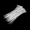 URBEST 1000 Pcs Self Locking Wire Cable Zip, Tie Fasten Wrap 6 Inch Nylon Zip Tie (White) view 2