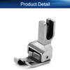 Othmro 1Pcs Industrial Sewing Machines CL Right Side Edge Guide Compensating Presser Foot Metal Presser Feet Sewing Presser Foot 1/8inch for Replacement Accessories Silver view 4